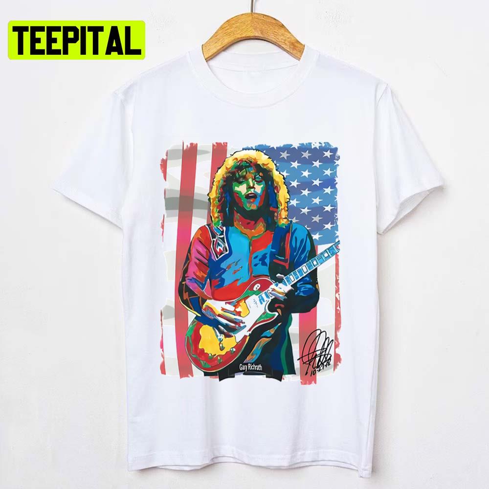 Music Retro American Flag Against Punk Unisex T-Shirt Music Retro American Flag Against Punk Unisex T-Shirt
