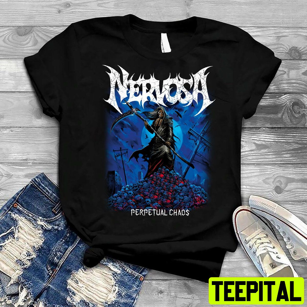 Nervosa Perpetual Chaos Chaos Unisex T-Shirt Nervosa Perpetual Chaos Chaos Unisex T-Shirt