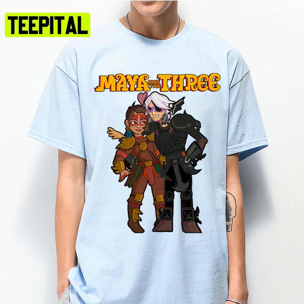 New Design 2022 Maya And The Three 3 Unisex T-Shirt New Design 2022 Maya And The Three 3 Unisex T-Shirt