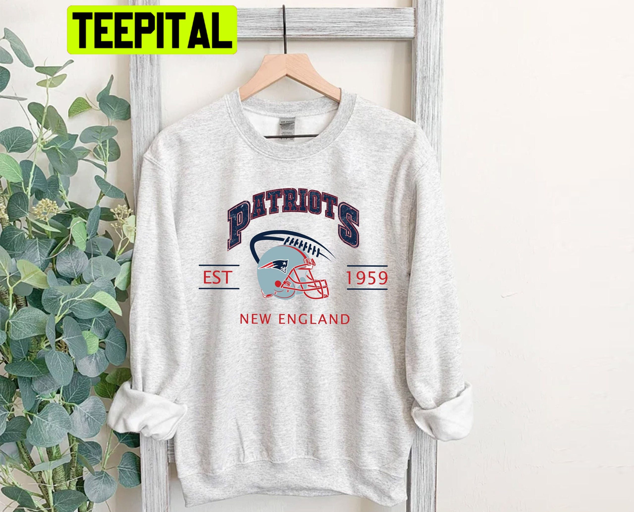 New England Football Retro Unisex Sweatshirt New England Football Retro Unisex Sweatshirt