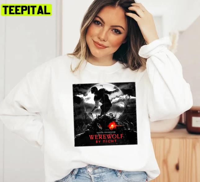 New Marvel Movie 2022 A Werewolf By Night Unisex Sweatshirt New Marvel Movie 2022 A Werewolf By Night Unisex Sweatshirt