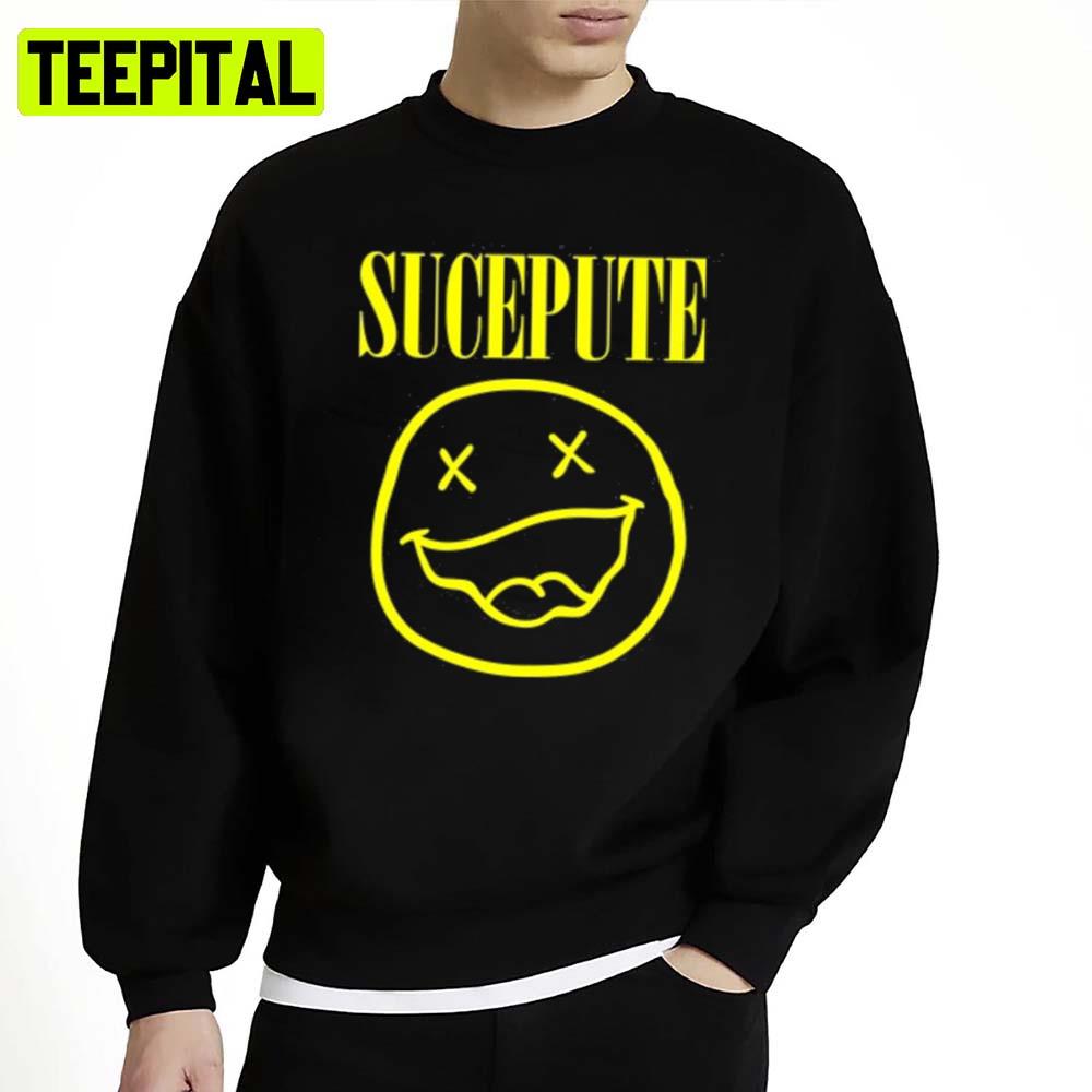 Nirva Sucepute Smile Face Design Unisex Sweatshirt Nirva Sucepute Smile Face Design Unisex Sweatshirt