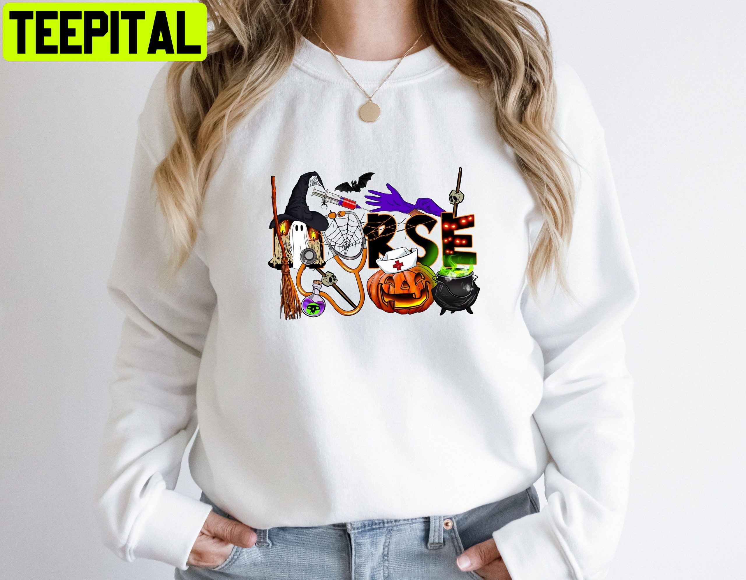 Nurse Nursing Nurse Fall Nurse Nursing Unisex Sweatshirt Nurse Nursing Nurse Fall Nurse Nursing Unisex Sweatshirt