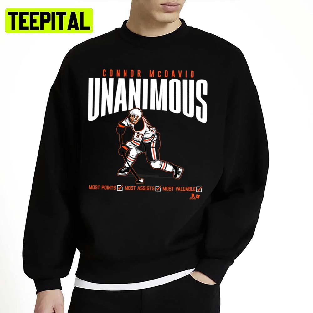 Officially Licensed Mcdavid Unanimous Ice Hockey Unisex Sweatshirt Officially Licensed Mcdavid Unanimous Ice Hockey Unisex Sweatshirt