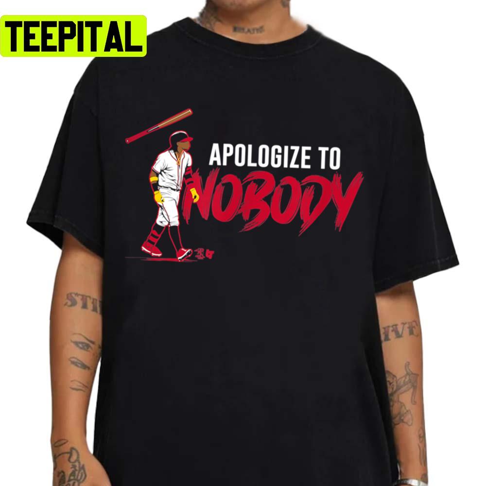 Officially Licensed Ronald Acuna Jr Apologize To Nobody Atlanta Braves Unisex T-Shirt Officially Licensed Ronald Acuna Jr Apologize To Nobody Atlanta Braves Unisex T-Shirt