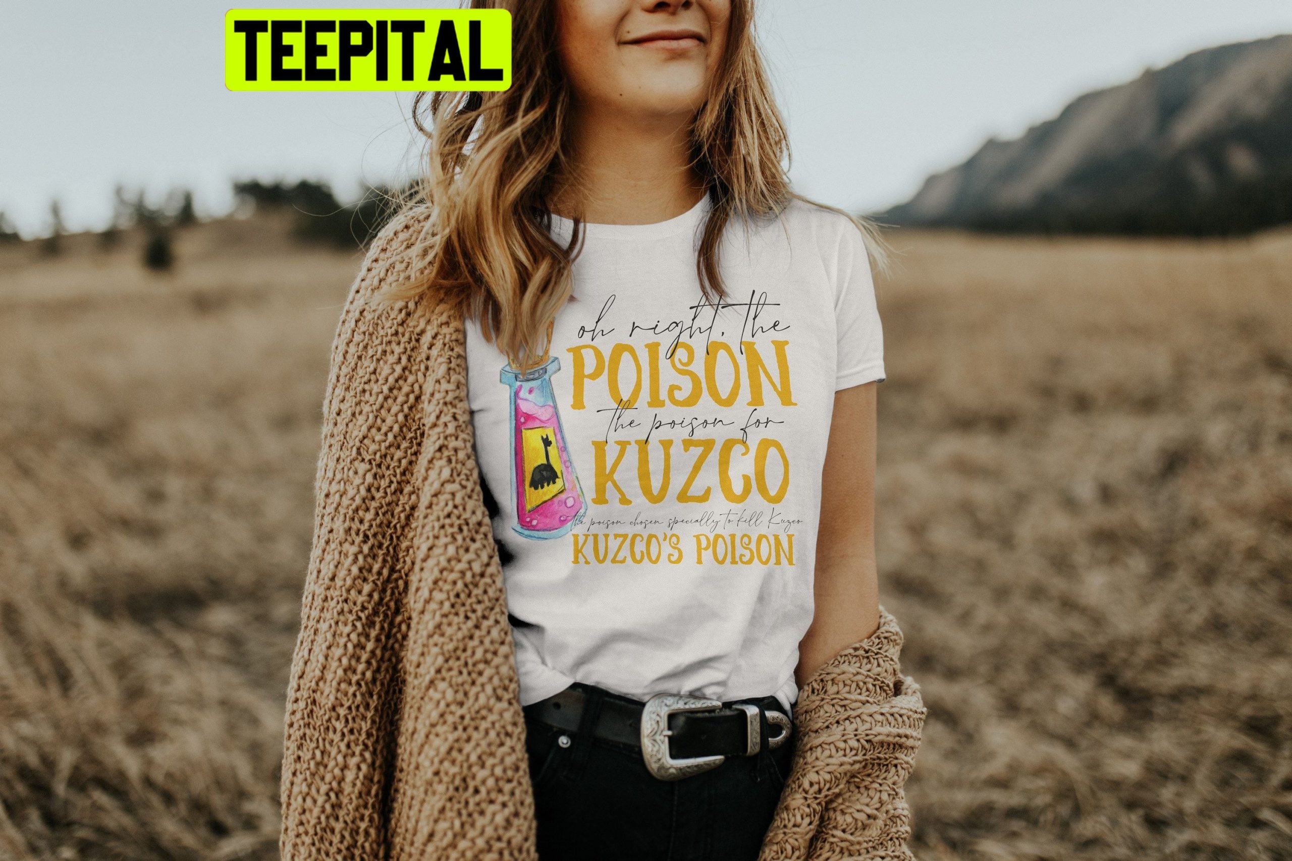 Oh Right The Poison Kuzco Emperor’s New Groove Disney Trending Unisex T-Shirt Oh Right The Poison Kuzco Emperor’s New Groove Disney Trending Unisex T-Shirt