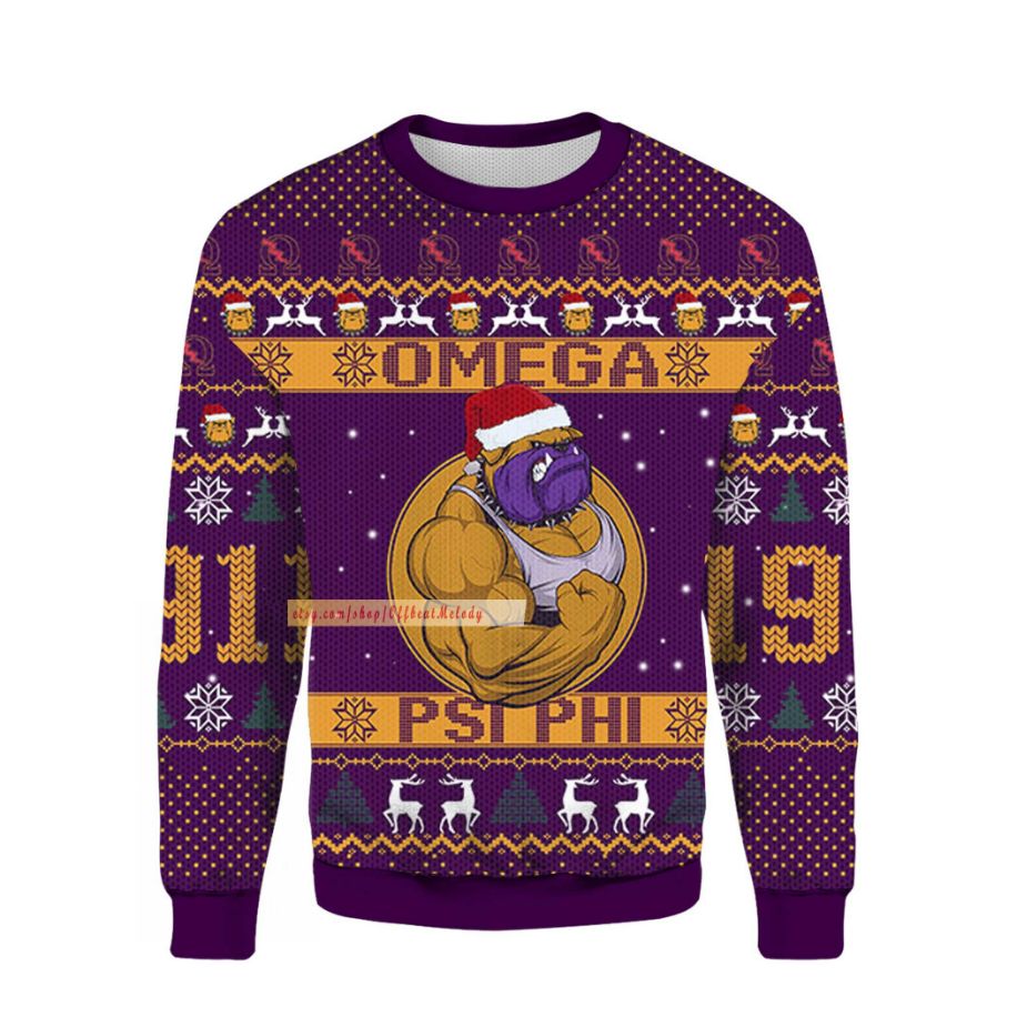 Omega Ugly Christmas Sweater Omega Ugly Christmas Sweater