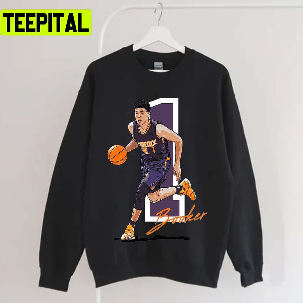 Orange Signature Devin Booker Basketball Unisex T-Shirt Orange Signature Devin Booker Basketball Unisex T-Shirt