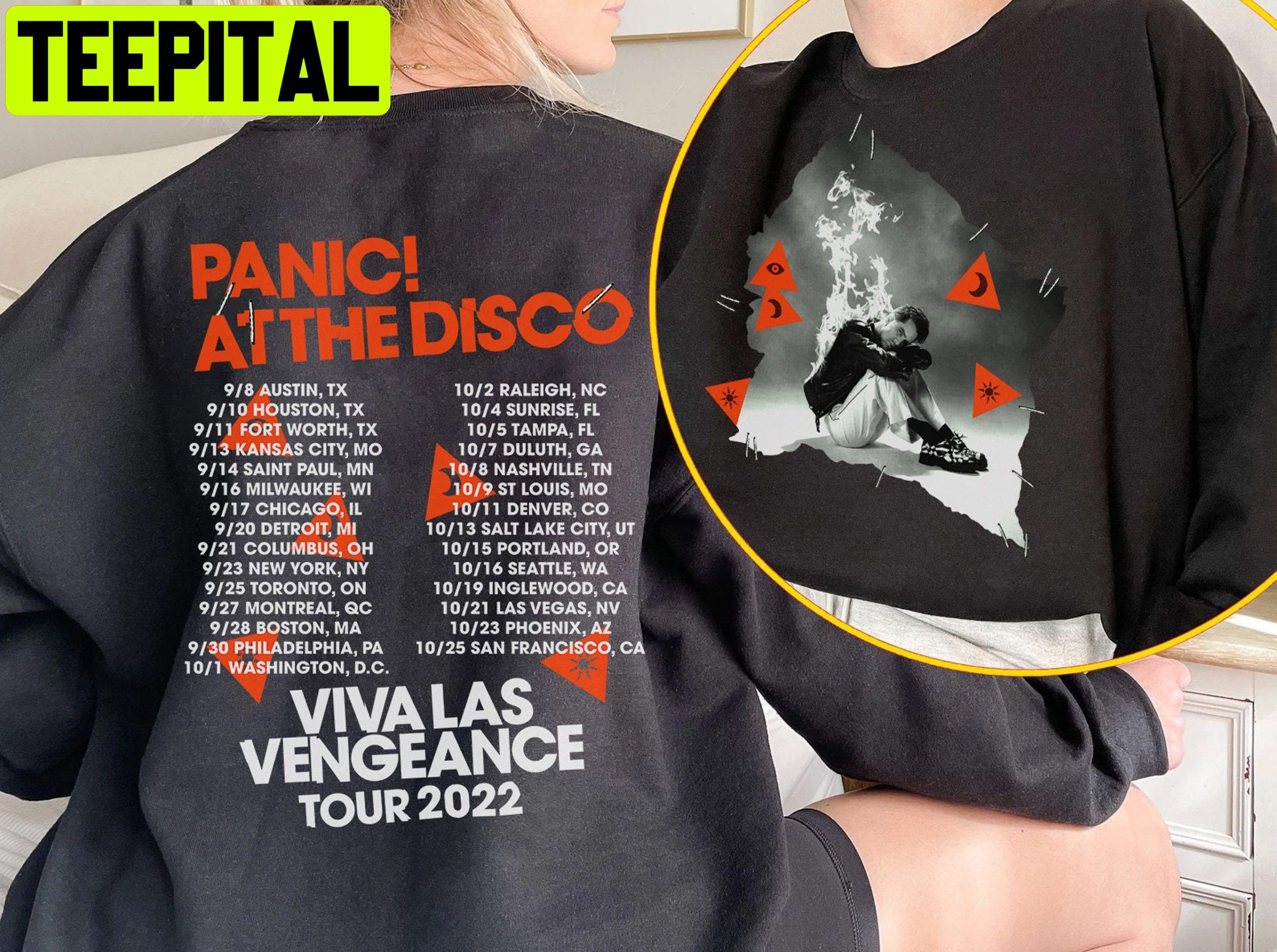 Panic At The Disco Panic At The Disco Disco Sweatshirt Panic At The Disco Panic At The Disco Disco Sweatshirt