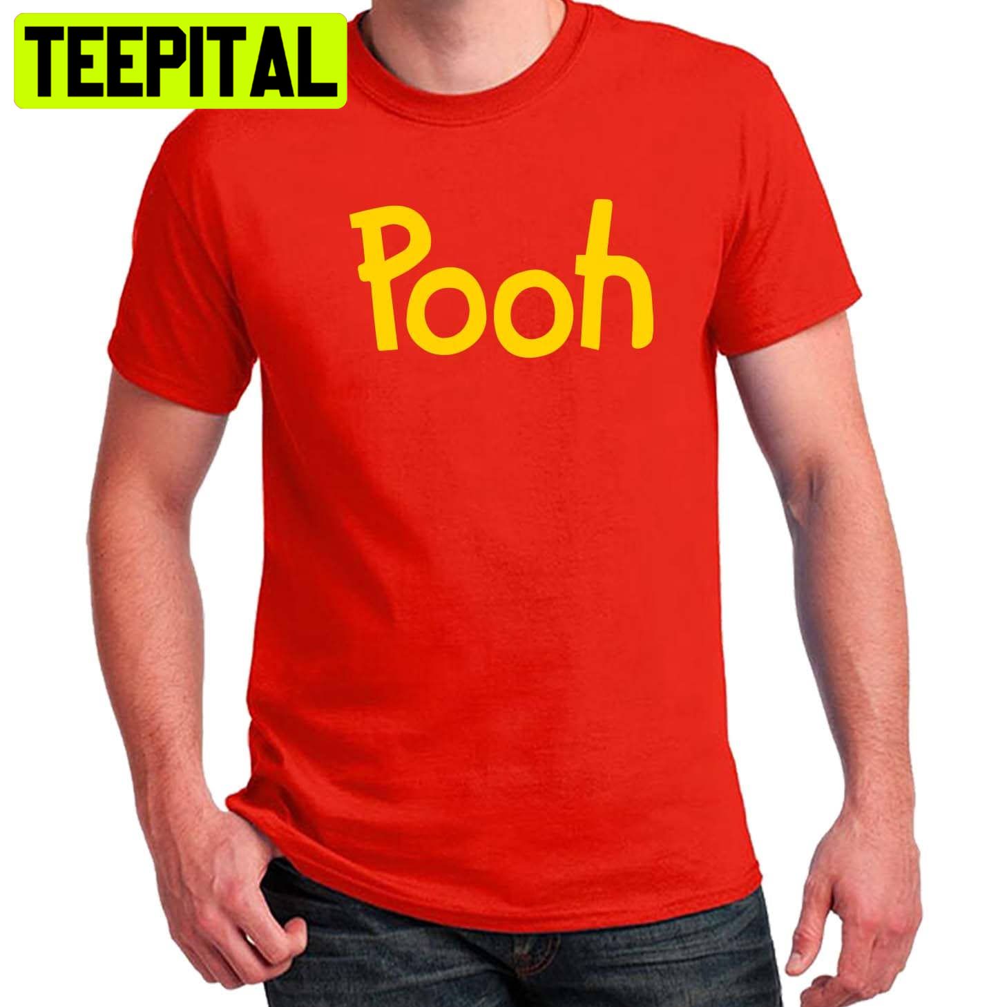 Pooh Printed Toddler And Baby Bodysuit Creeper Halloween Trending Unisex T-Shirt Pooh Printed Toddler And Baby Bodysuit Creeper Halloween Trending Unisex T-Shirt