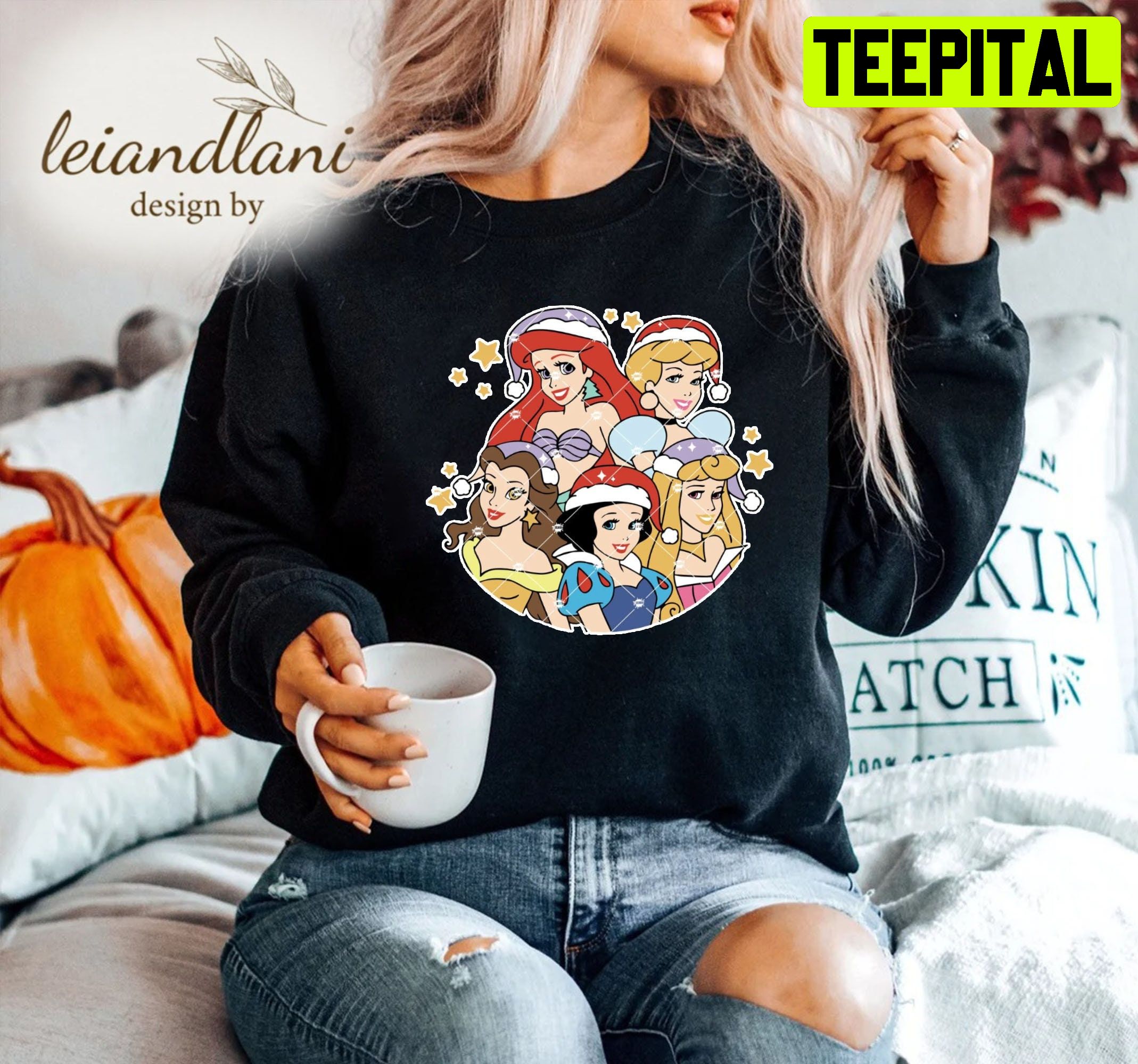 Princess Aurora Princess Holidays Disney Sweatshirt Princess Aurora Princess Holidays Disney Sweatshirt