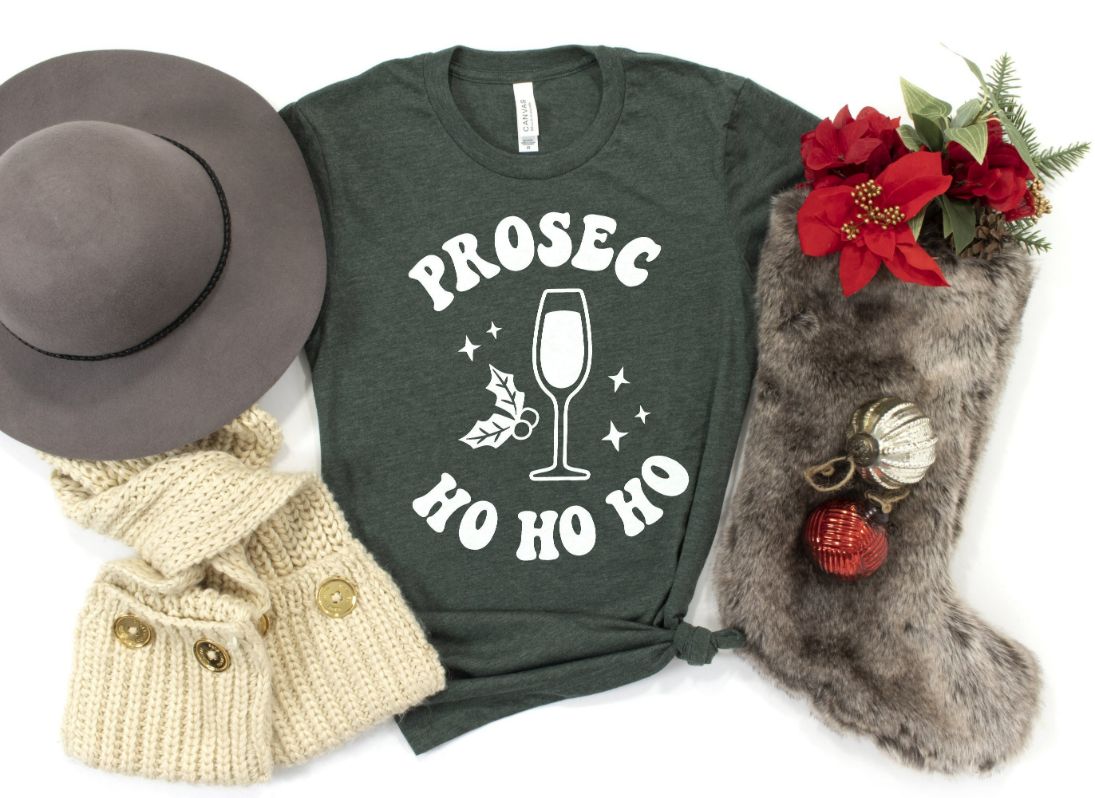 Prosec Ho Ho Ho Christmas Shirt Prosec Ho Ho Ho Christmas Shirt