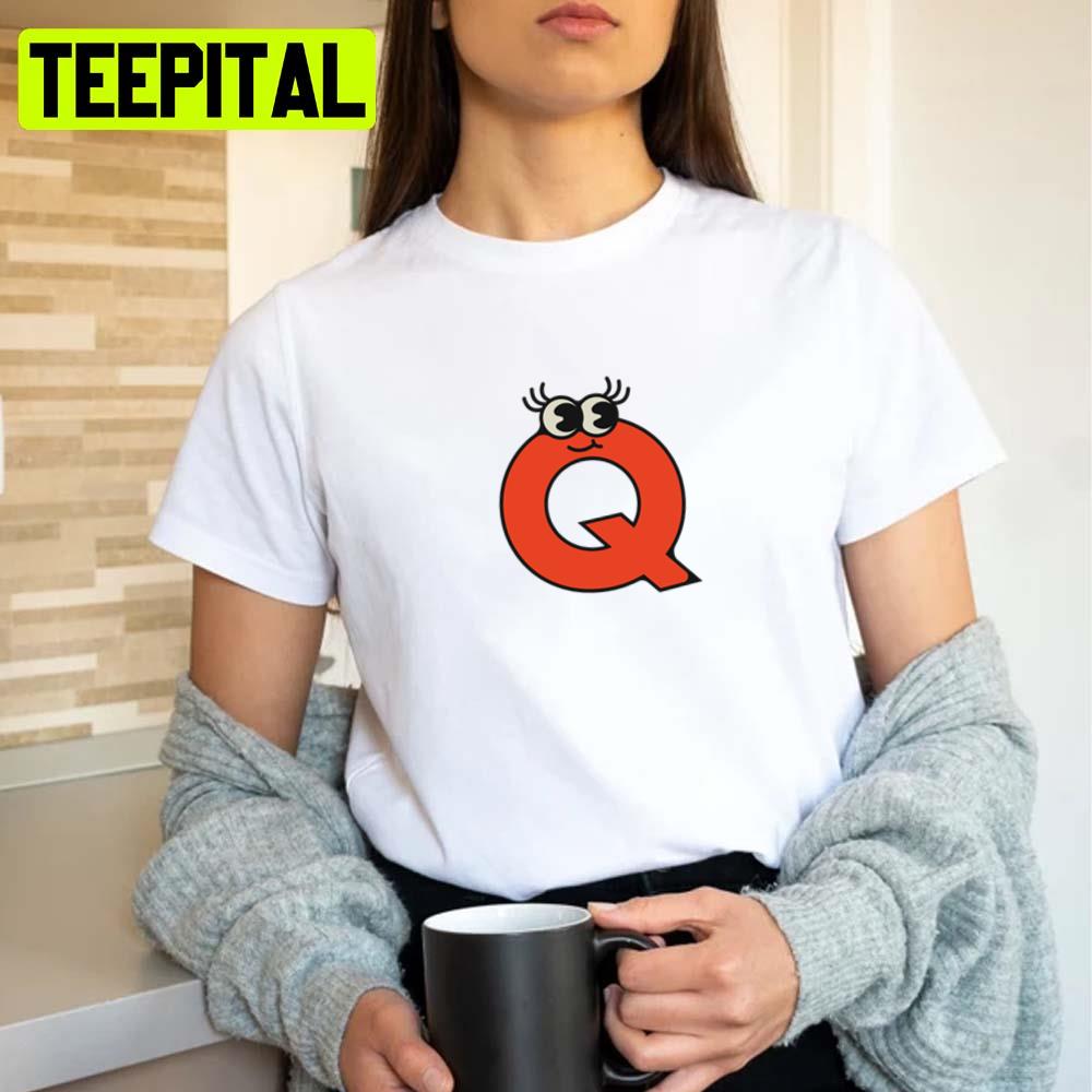 Quantitude Funny Q Text Logo Unisex T-Shirt Quantitude Funny Q Text Logo Unisex T-Shirt