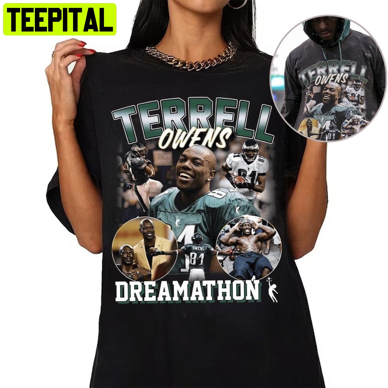 Quez Watkins Terrell Owens D Reamathon Unisex T-Shirt Quez Watkins Terrell Owens D Reamathon Unisex T-Shirt