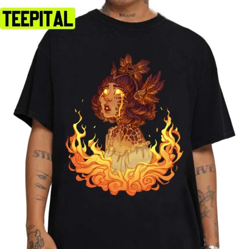 Rachel Maksy The Girl On Fire Unisex Sweatshirt