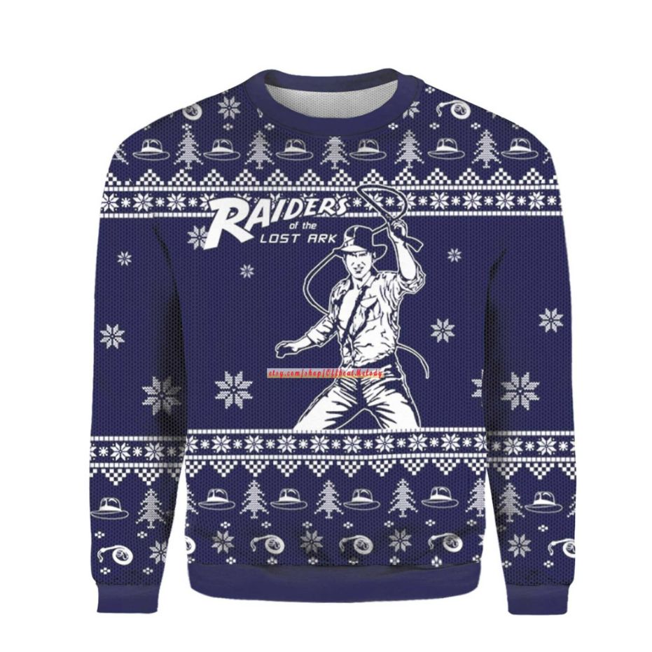 Raiders Of The Lost Ark Ugly Christmas Sweater Raiders Of The Lost Ark Ugly Christmas Sweater