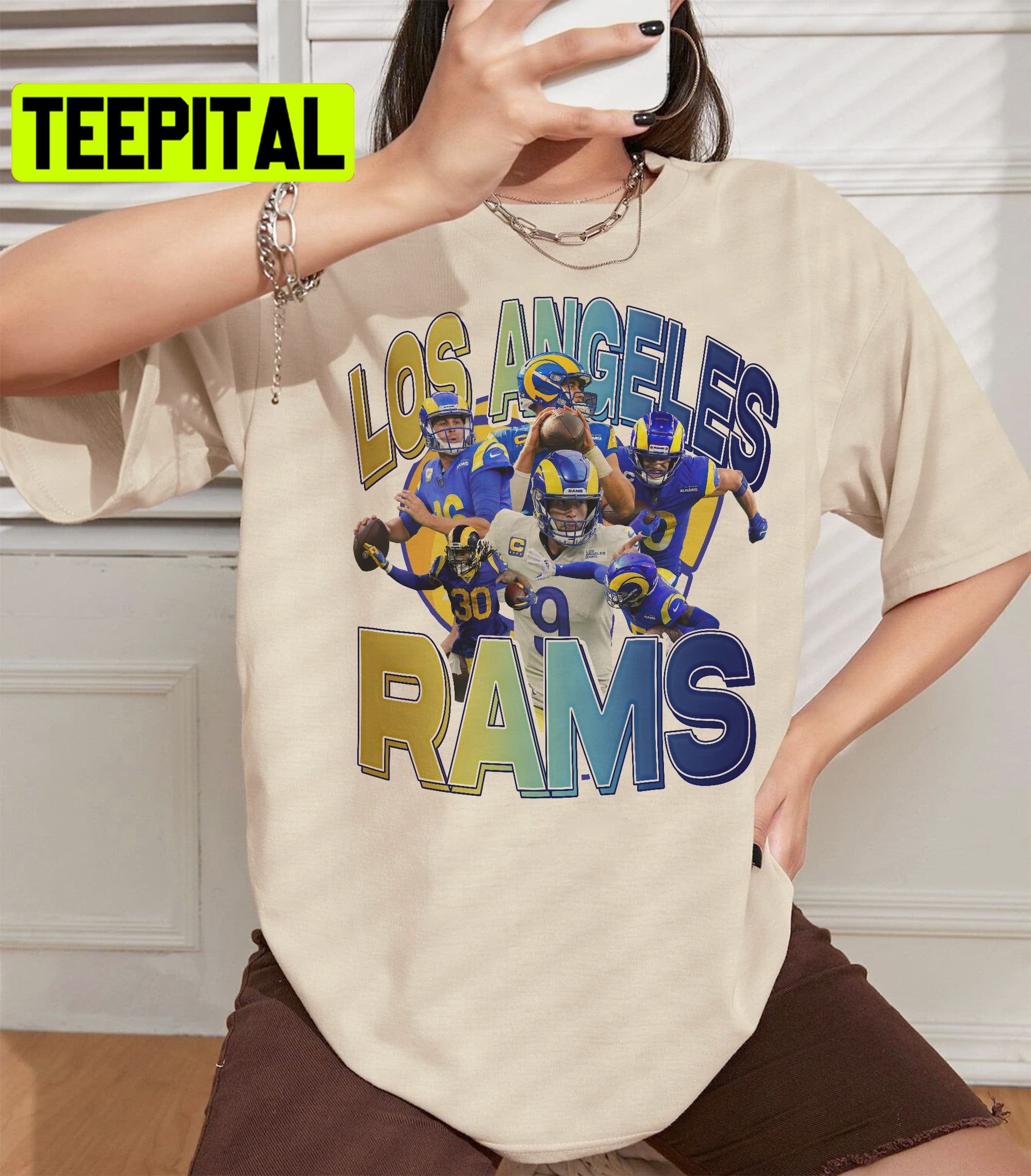 Rams Football Retro La Rams Unisex T-Shirt Rams Football Retro La Rams Unisex T-Shirt
