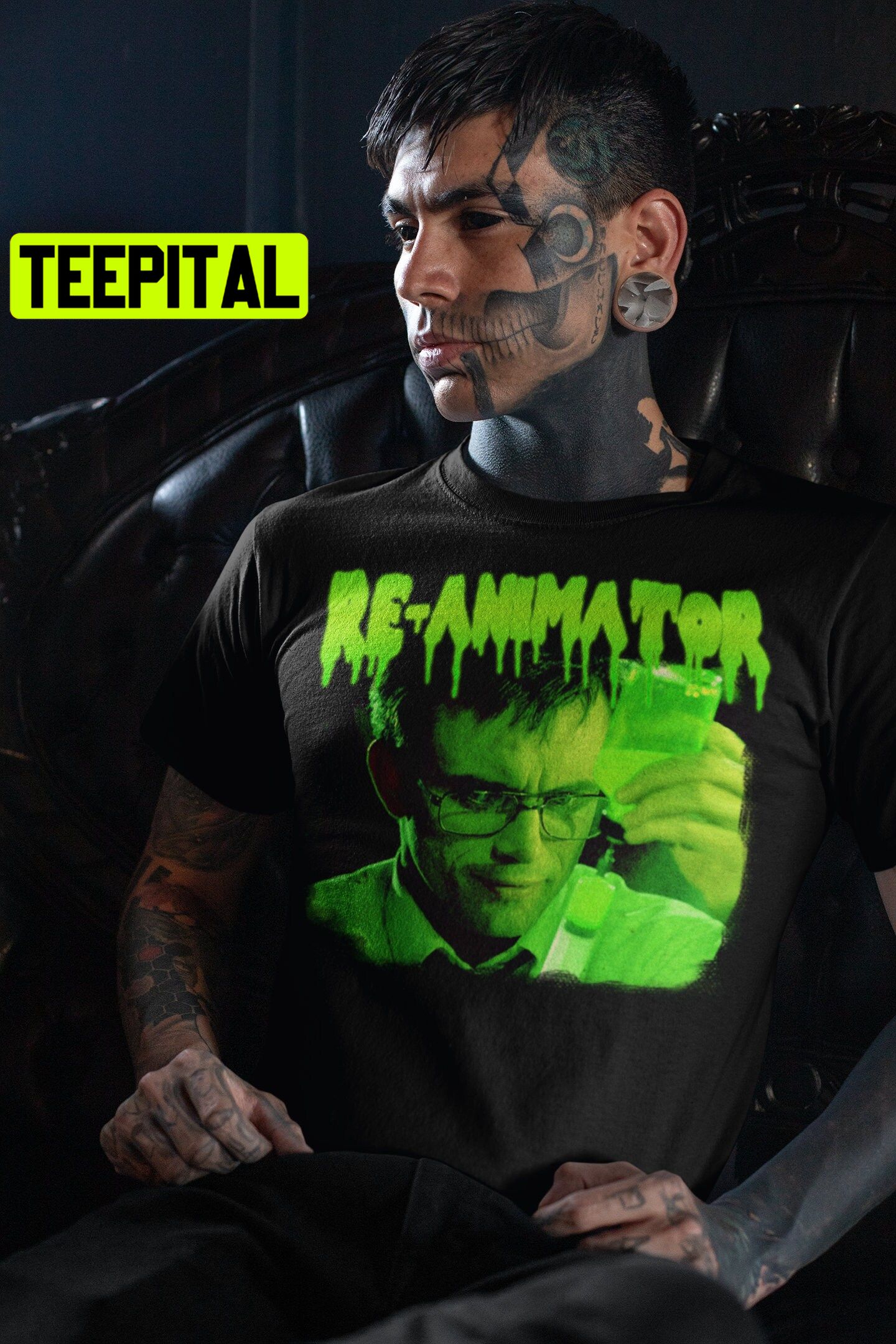 Re-Animator Horror Movie Trending Unisex T-Shirt Re-Animator Horror Movie Trending Unisex T-Shirt