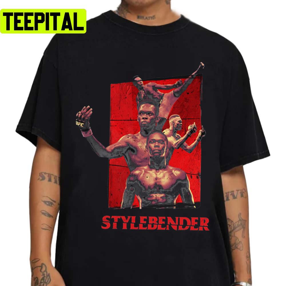 Red Design Israel Adesanya Stylebender Unisex Sweatshirt Red Design Israel Adesanya Stylebender Unisex Sweatshirt