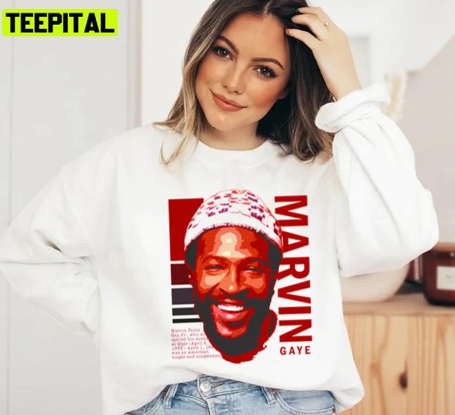 Red Portrait Art Marvin Gaye Tutu Off Unisex T-Shirt Red Portrait Art Marvin Gaye Tutu Off Unisex T-Shirt