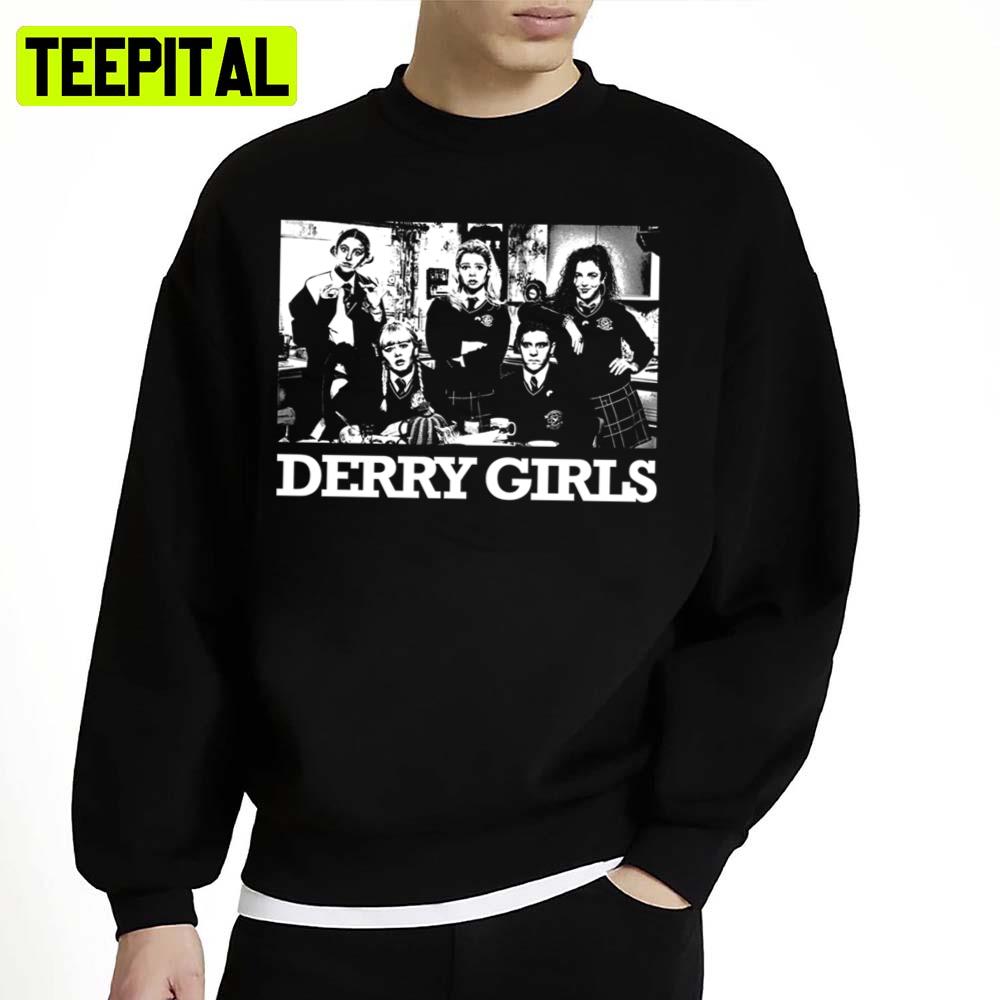 Retro Art Derry Girls Unisex Sweatshirt Retro Art Derry Girls Unisex Sweatshirt