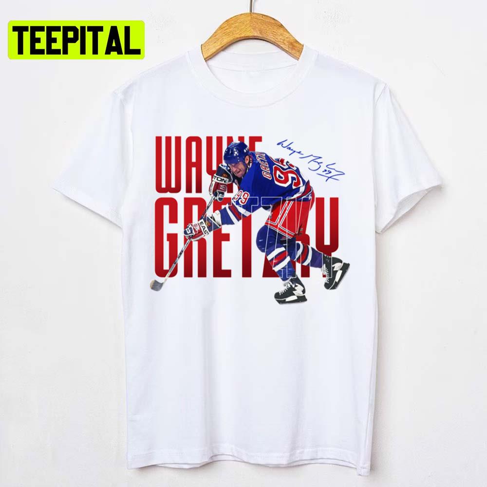 Retro Art Of Wayne Gretzky The Ice Hockey Legend Unisex T-Shirt Retro Art Of Wayne Gretzky The Ice Hockey Legend Unisex T-Shirt