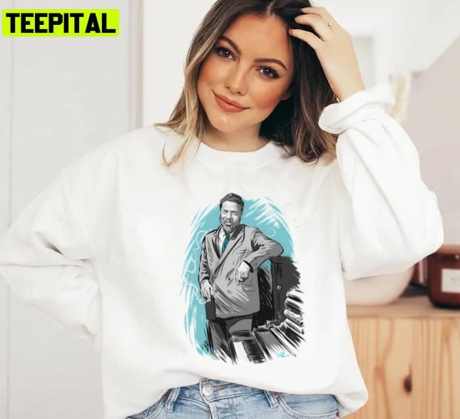Retro Design Jazz Music Thelonious Monk Unisex T-Shirt Retro Design Jazz Music Thelonious Monk Unisex T-Shirt