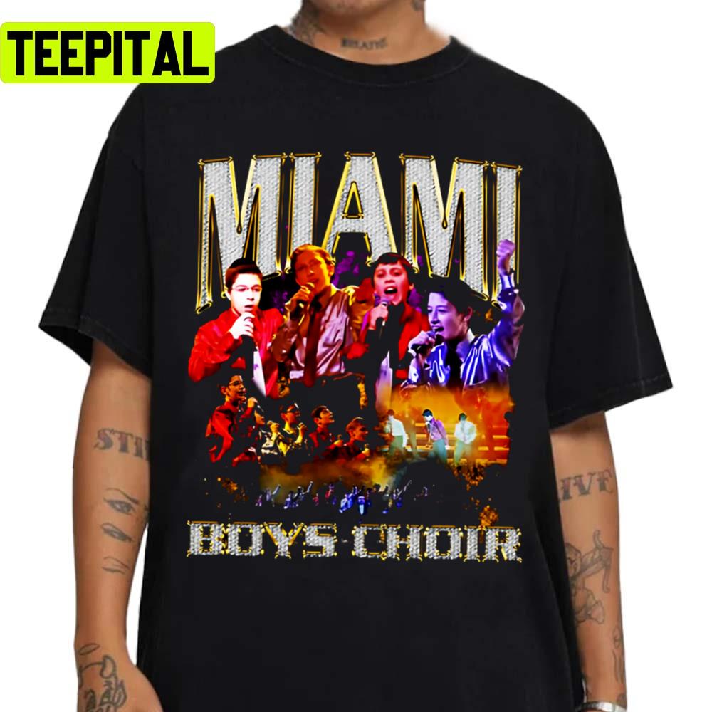 Retro Design Miami Boys Choir Unisex Sweatshirt Retro Design Miami Boys Choir Unisex Sweatshirt
