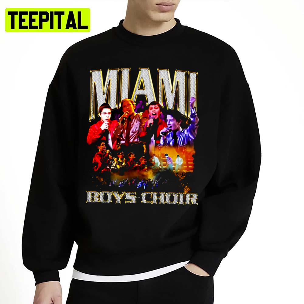 Retro Design Miami Boys Choir Unisex Sweatshirt Retro Design Miami Boys Choir Unisex Sweatshirt