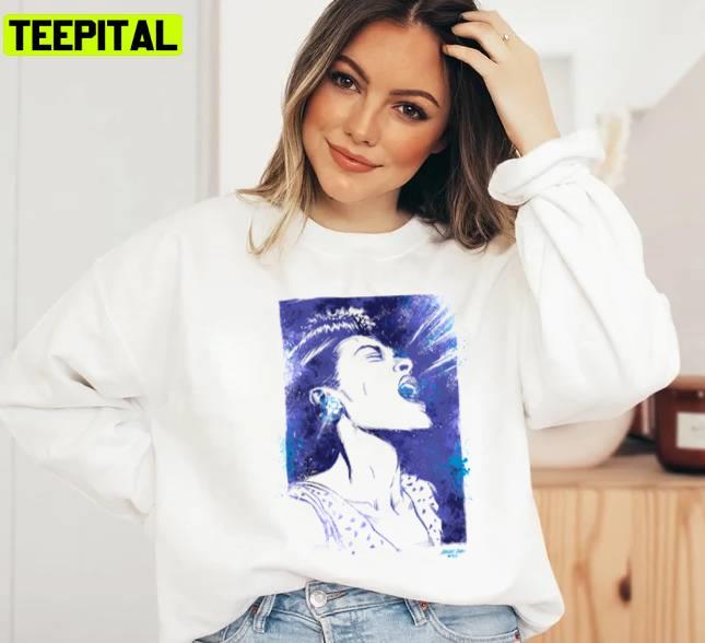 Retro Portrait Billie Holiday Jazz Female Legend Unisex T-Shirt Retro Portrait Billie Holiday Jazz Female Legend Unisex T-Shirt