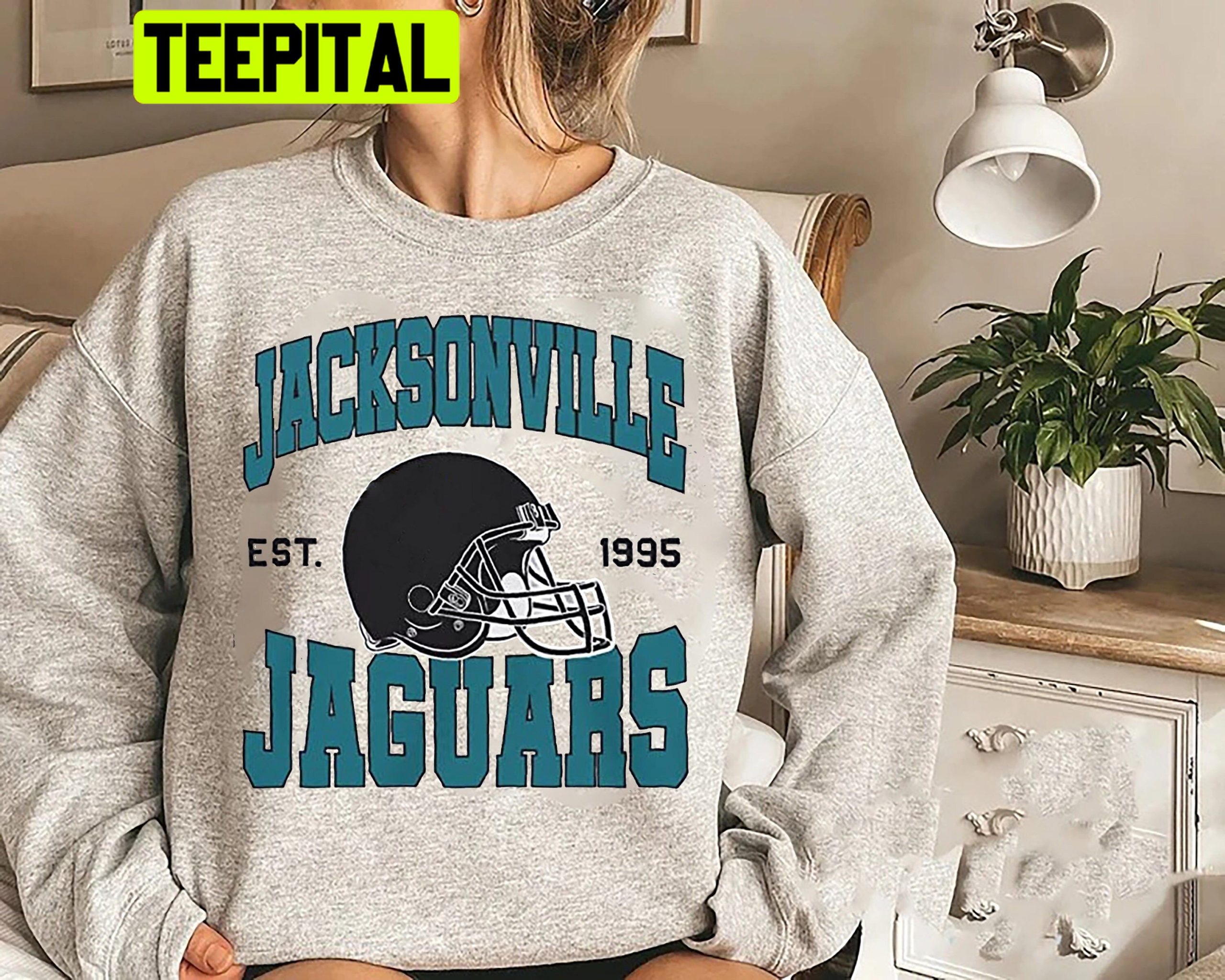 Retro Vintage Style Jacksonville Sunday Football Unisex Sweatshirt Retro Vintage Style Jacksonville Sunday Football Unisex Sweatshirt