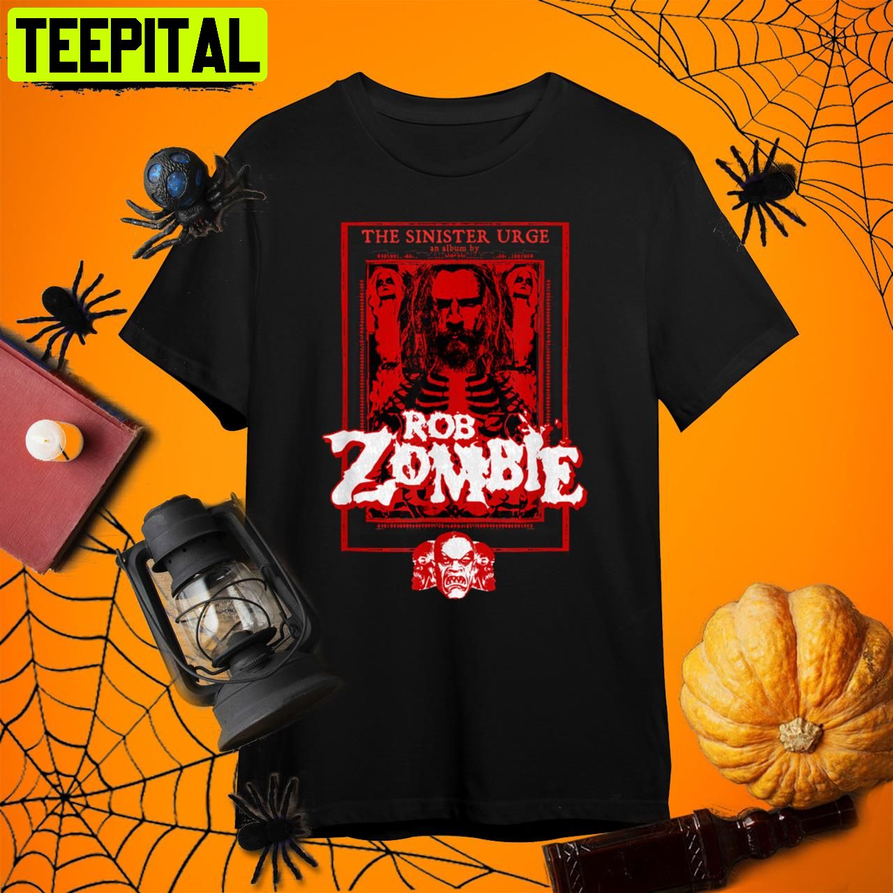 Rob Zombie Sinister Urge Movie Poster Retro Art Unisex T-Shirt Rob Zombie Sinister Urge Movie Poster Retro Art Unisex T-Shirt