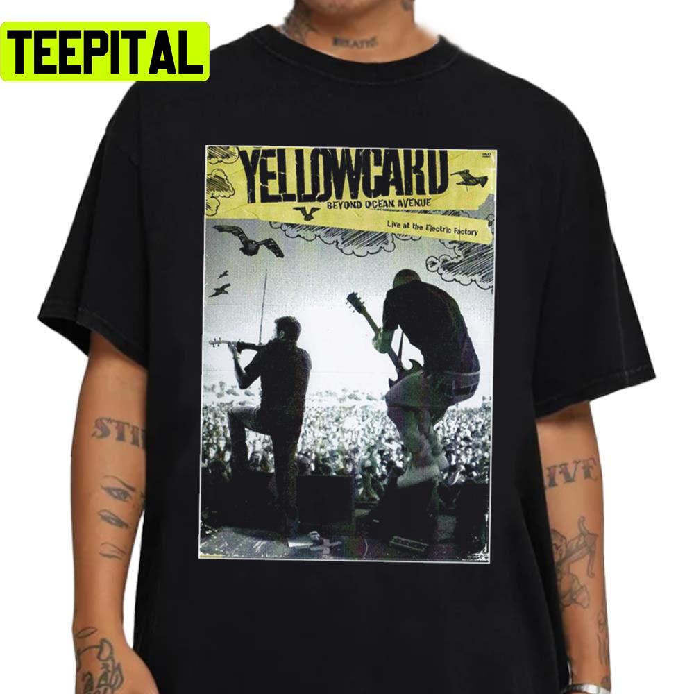 Rock Time Live Yellowcard Unisex Sweatshirt Rock Time Live Yellowcard Unisex Sweatshirt