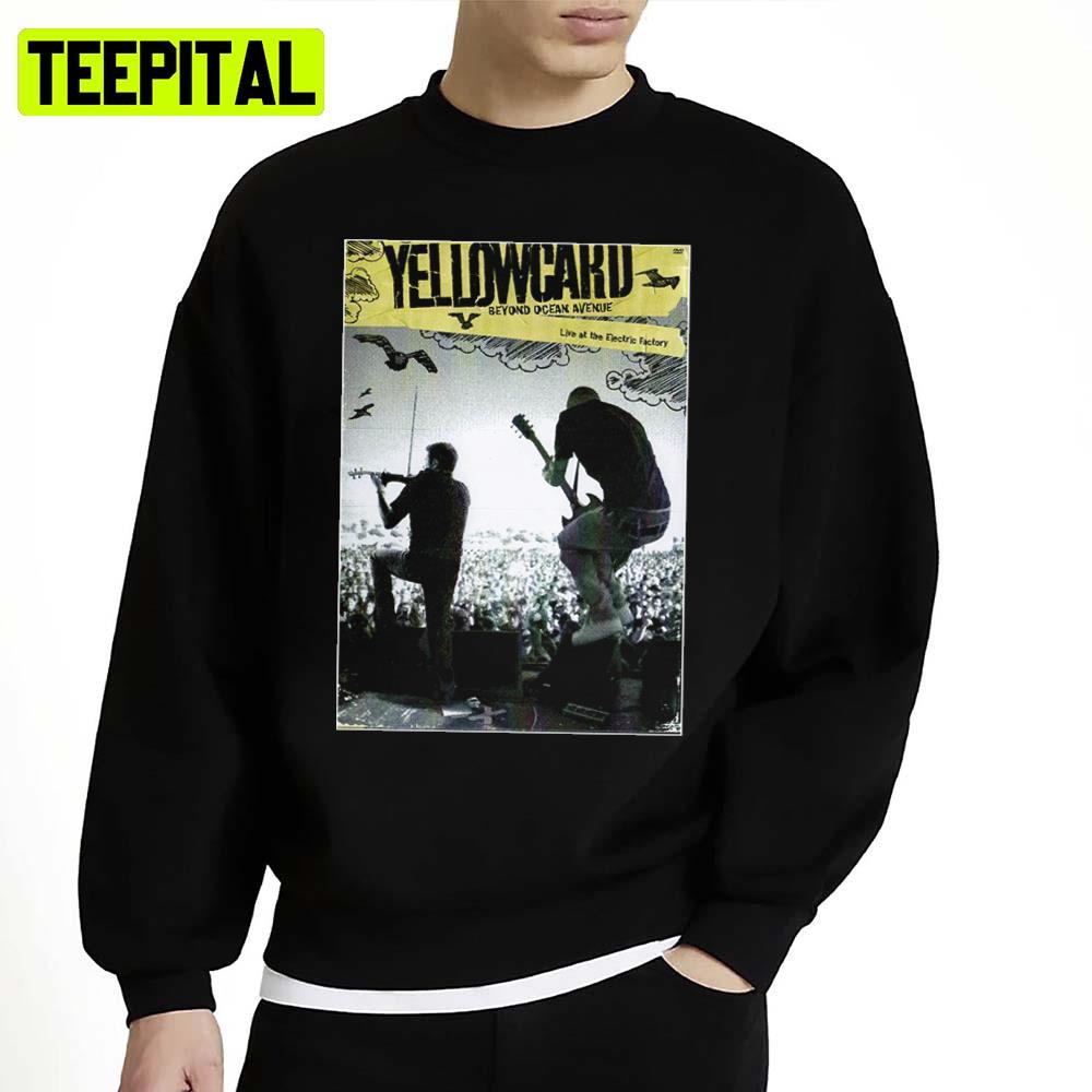 Rock Time Live Yellowcard Unisex Sweatshirt Rock Time Live Yellowcard Unisex Sweatshirt