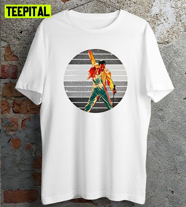 Rock You Freddie Bohemian Retro Design T-Shirt Rock You Freddie Bohemian Retro Design T-Shirt