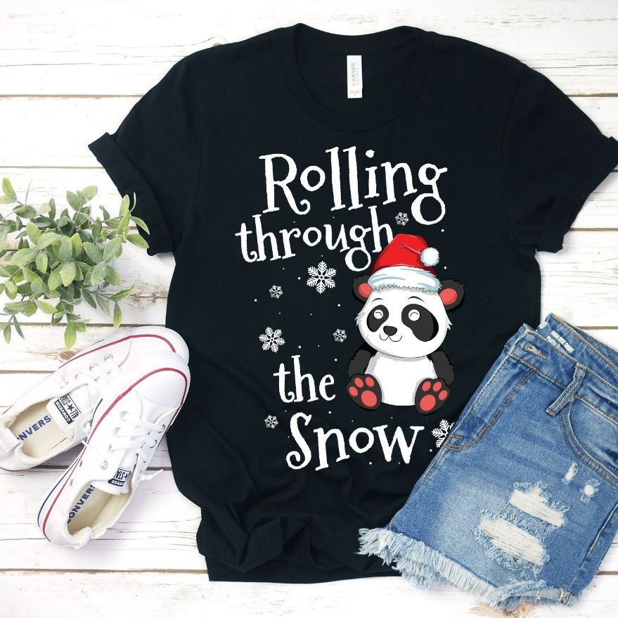 Rolling Through The Snow Christmas Shirt Rolling Through The Snow Christmas Shirt