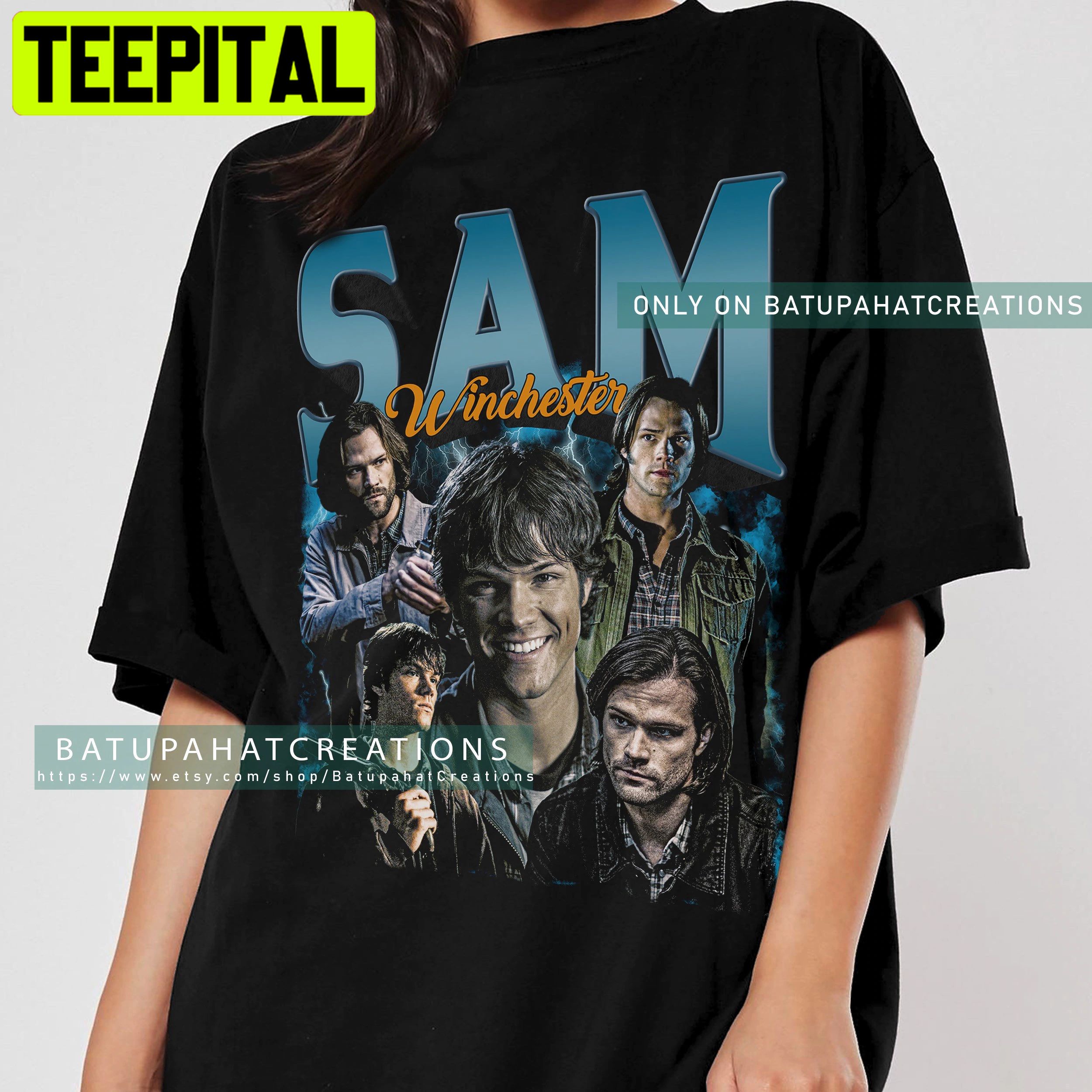 Sam Winchester Tv Series 90s Trending Unisex T-Shirt Sam Winchester Tv Series 90s Trending Unisex T-Shirt