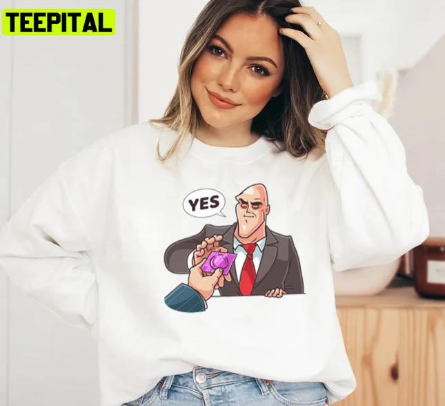Say Yes To The Condom Pornhub Jhonny Sins Unisex T-Shirt Say Yes To The Condom Pornhub Jhonny Sins Unisex T-Shirt