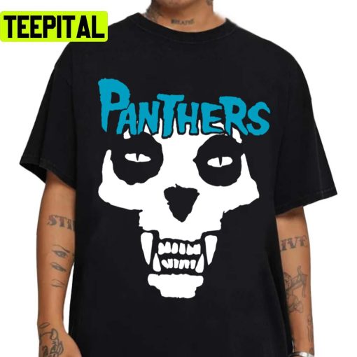 Scary Design Football Carolina Panthers Team Unisex T-Shirt