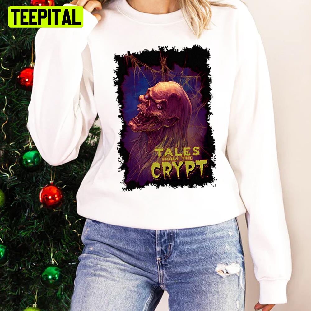 Scary Design Of Tales Of The Crypt Cripta Unisex Sweatshirt Scary Design Of Tales Of The Crypt Cripta Unisex Sweatshirt