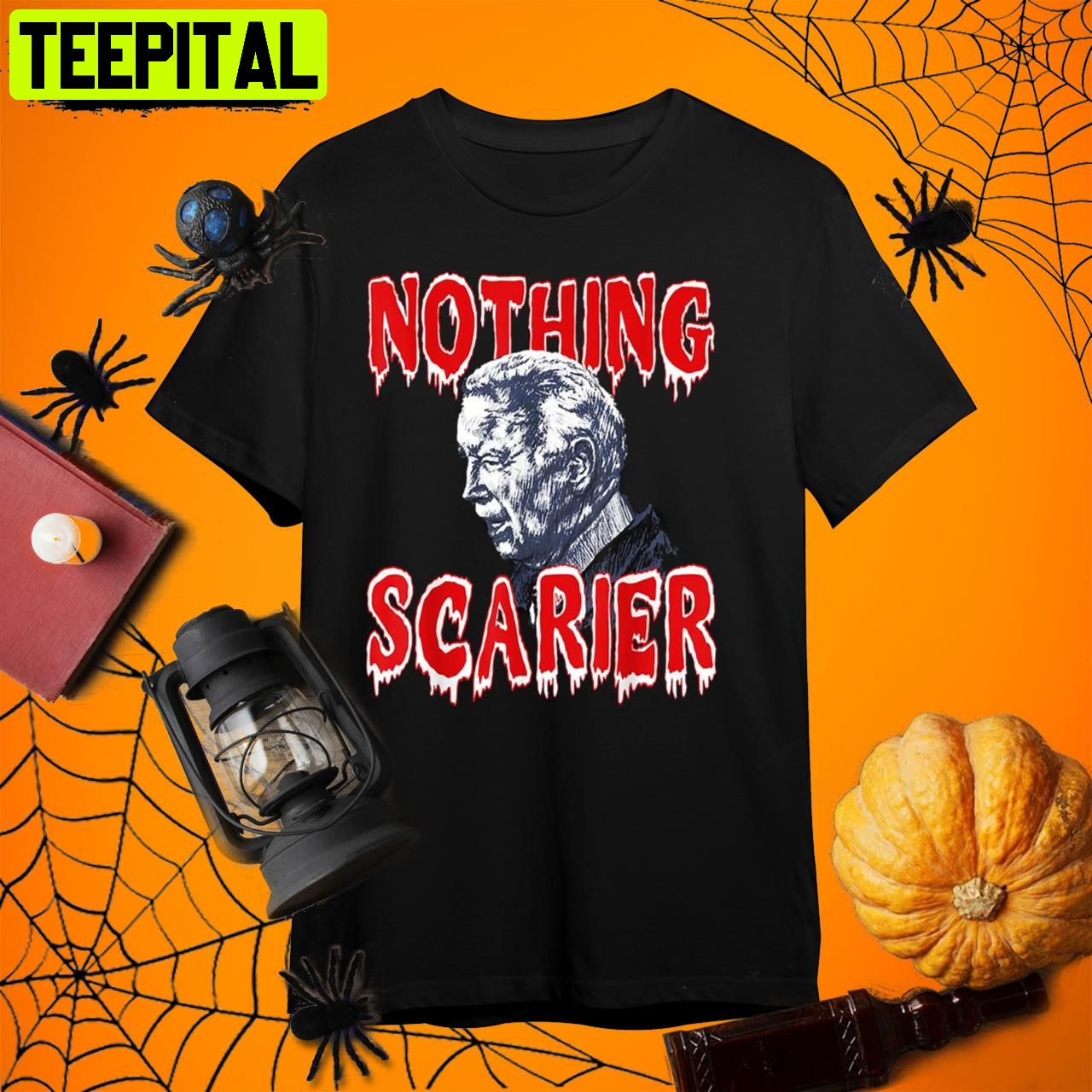 Scary Joe Biden Halloween Retro Art Unisex T-Shirt Scary Joe Biden Halloween Retro Art Unisex T-Shirt