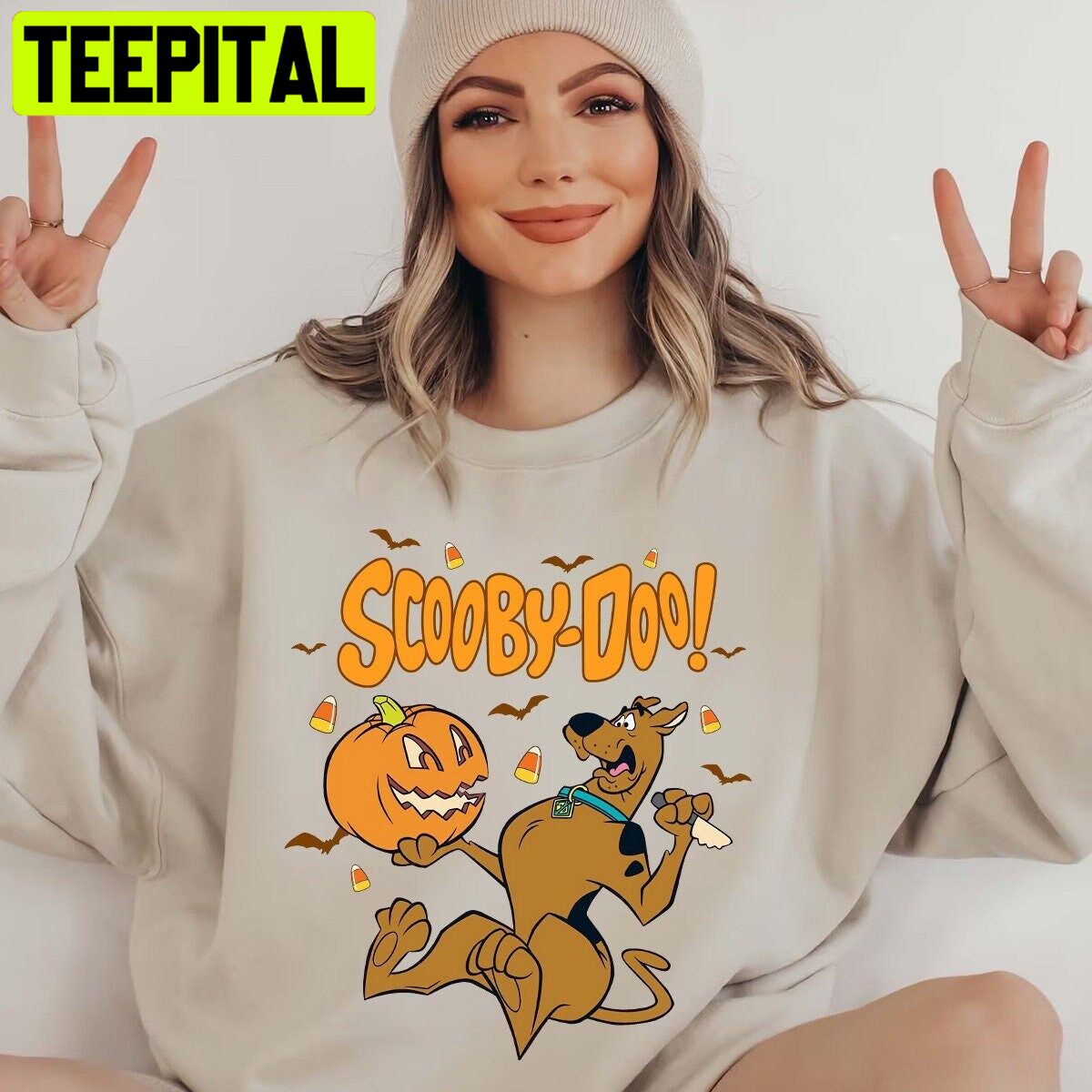 Scooby Doo Halloween Vintage Trending Unisex Sweatshirt Scooby Doo Halloween Vintage Trending Unisex Sweatshirt