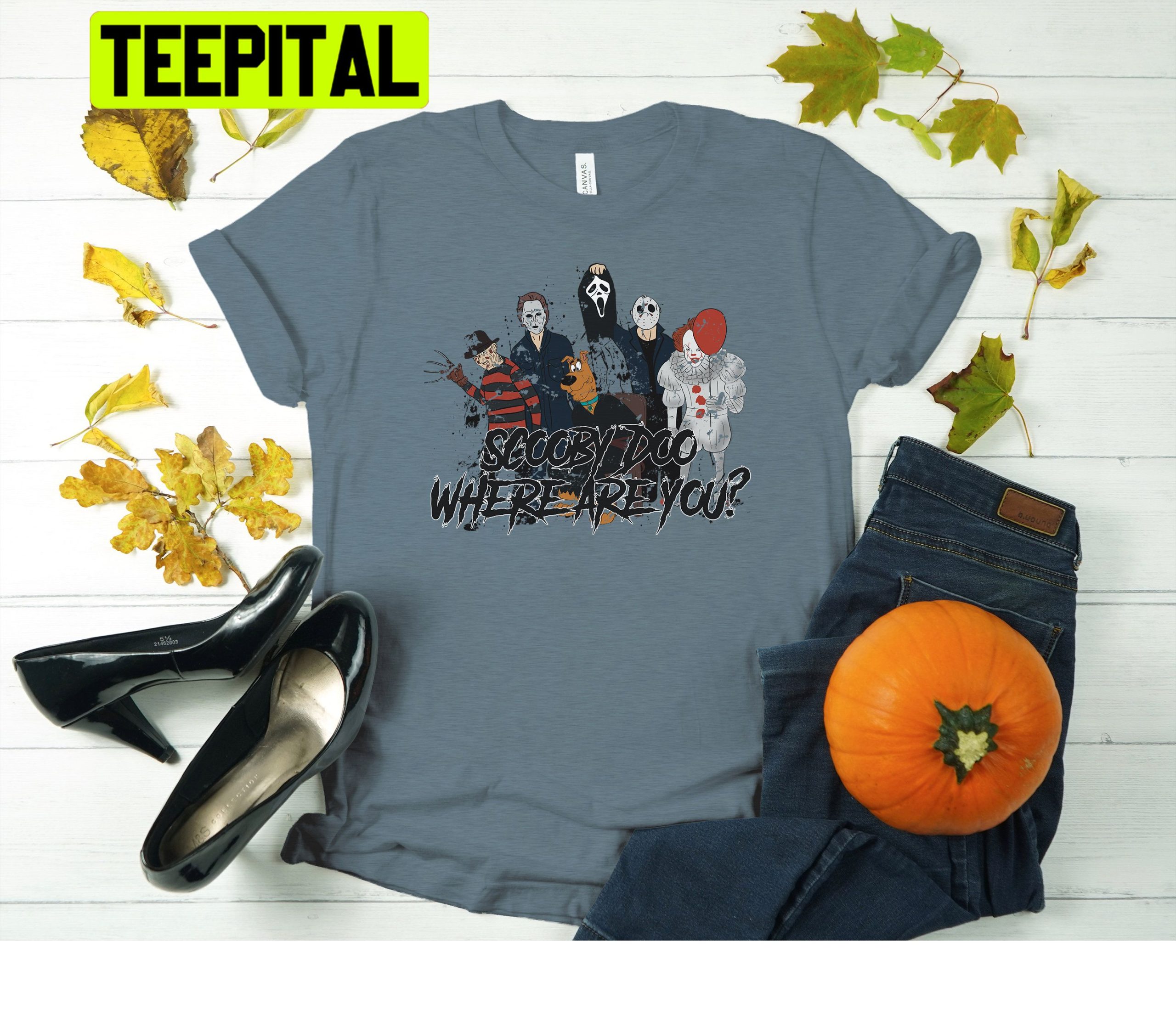 Scooby Doo Where Are You Halloween Trending Unisex T-Shirt Scooby Doo Where Are You Halloween Trending Unisex T-Shirt