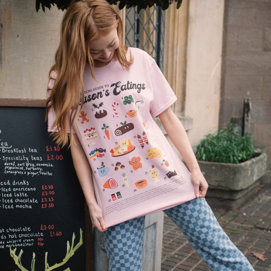 Season's Eatings Women's Christmas Guide T-Shirt Season's Eatings Women's Christmas Guide T-Shirt