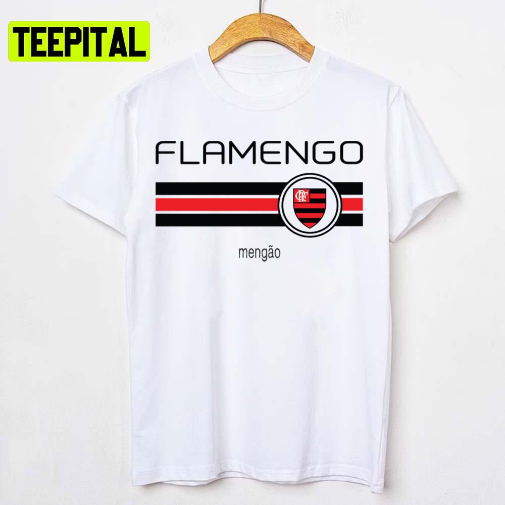 Serie A Flamengo Home Red Logo Unisex T-Shirt Serie A Flamengo Home Red Logo Unisex T-Shirt