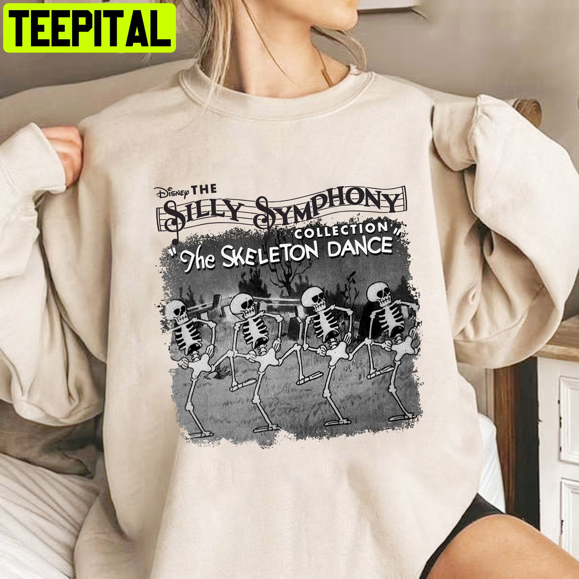 Silly Symphony The Skeleton Dance Disneyland 2022 Unisex Sweatshirt Silly Symphony The Skeleton Dance Disneyland 2022 Unisex Sweatshirt