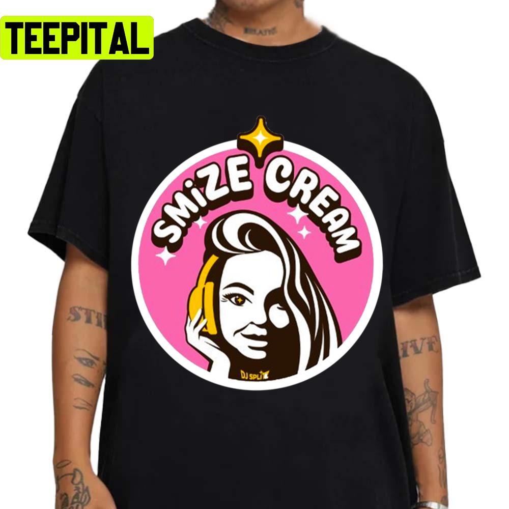 Smize Cream Tyra Banks Pink Cartton Art Unisex Sweatshirt Smize Cream Tyra Banks Pink Cartton Art Unisex Sweatshirt