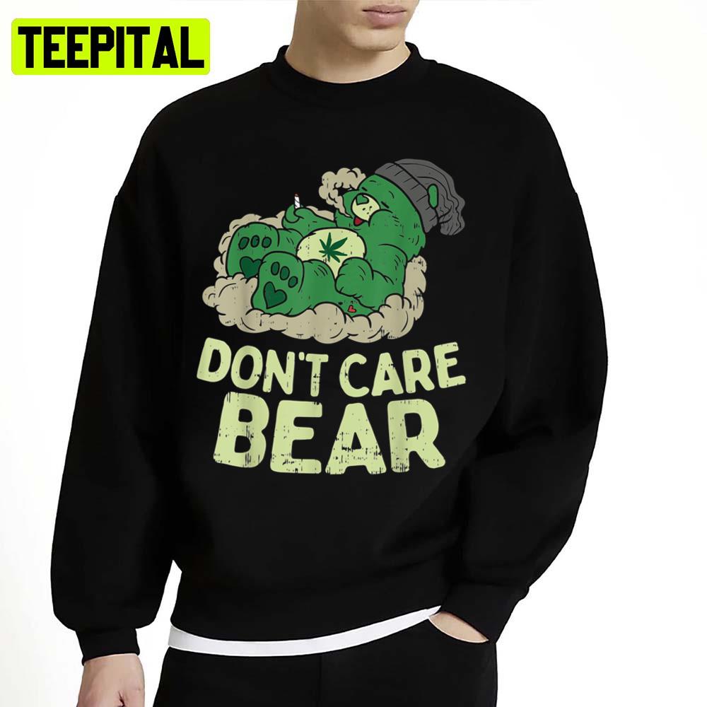 Smoking Weed Funny Bear Cannabis Marijuana Unisex Sweatshirt Smoking Weed Funny Bear Cannabis Marijuana Unisex Sweatshirt