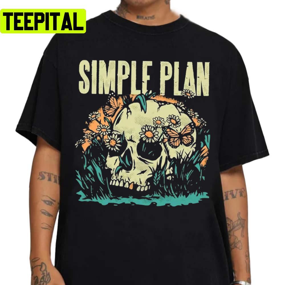 Sp Skull Illustration Simple Plan Unisex Sweatshirt Sp Skull Illustration Simple Plan Unisex Sweatshirt
