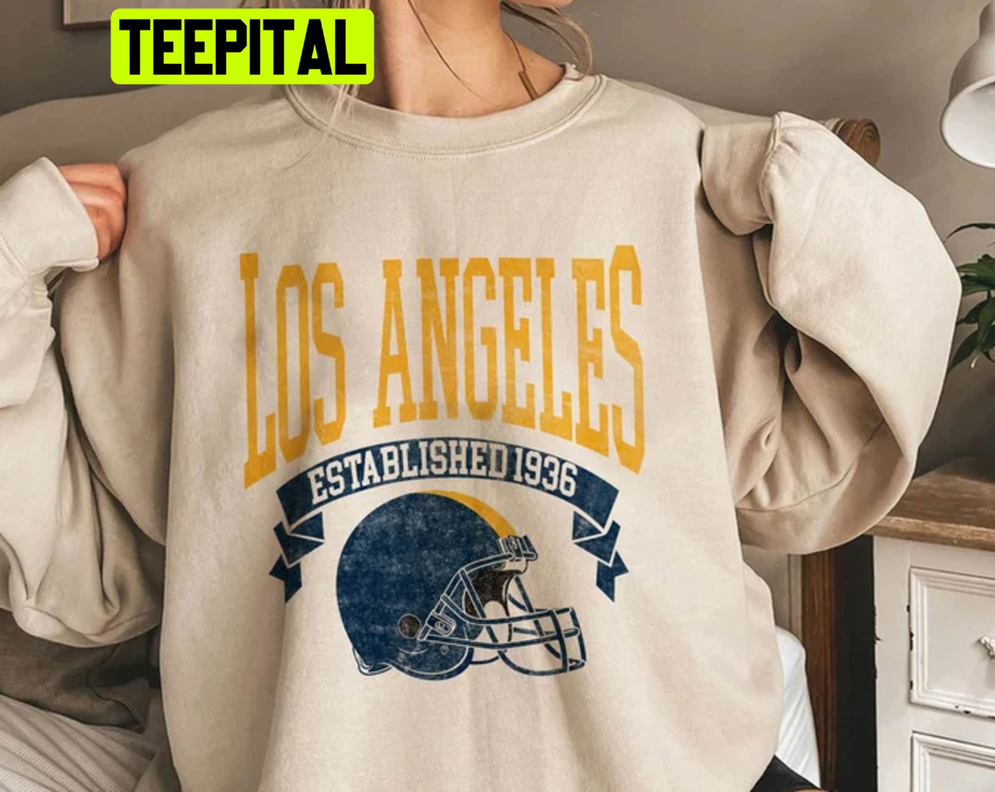 Sport Vintage Los Angeles Football Unisex Sweatshirt Sport Vintage Los Angeles Football Unisex Sweatshirt